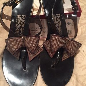 Ferragamo jelly sandals